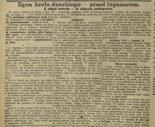 Screenshot 2020 05 18 Malopolska Biblioteka Cyfrowa Ilustrowany Kuryer Codzienny 1912 maj2