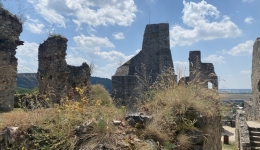 Słowacja - Zamek Beckov. 2021-07-07