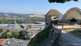 Słowacja - Zamek Trencin. 2021-07-08