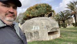 Bunkry z okresu II WŚ [La Linea de la Concepcion, Hiszpania]. 2022-01-23