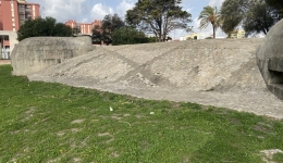 Bunkry z okresu II WŚ [La Linea de la Concepcion, Hiszpania]. 2022-01-23