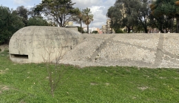 Bunkry z okresu II WŚ [La Linea de la Concepcion, Hiszpania]. 2022-01-23