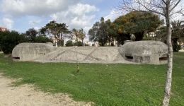 Bunkry z okresu II WŚ [La Linea de la Concepcion, Hiszpania]. 2022-01-23