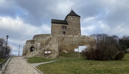 Zamek Będzin. 2019-12-31