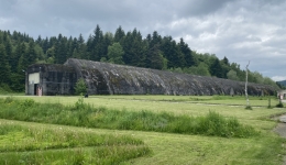 Schron kolejowy w Stępinie. 2021-05-29