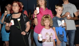 Protest w obronie Sądów. Kraków. 2017-07-20