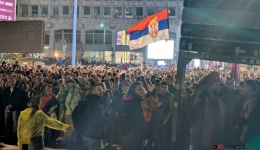 Studenckie protesty w Belgradzie