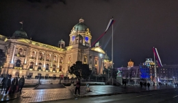 Protesty w Belgradzie